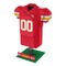 Kansas City Chiefs NFL BRXLZ Jersey 1047-Piece Building Block Set